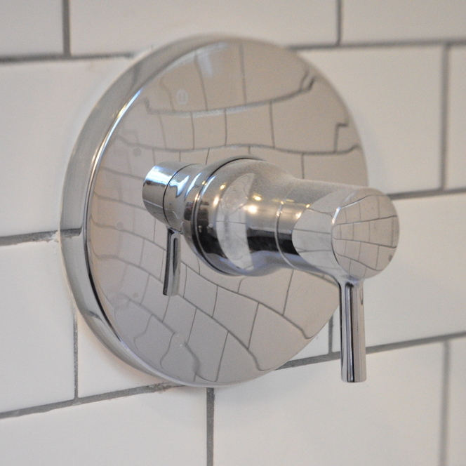 single shower valve